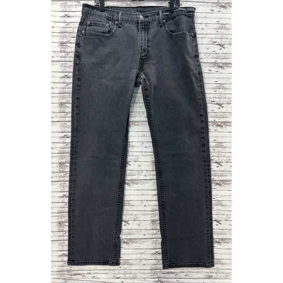 Levi's Other - Levis 559 Jeans Mens 36x33 Gray Relaxed Straight Mid Rise Medium Wash Denim READ